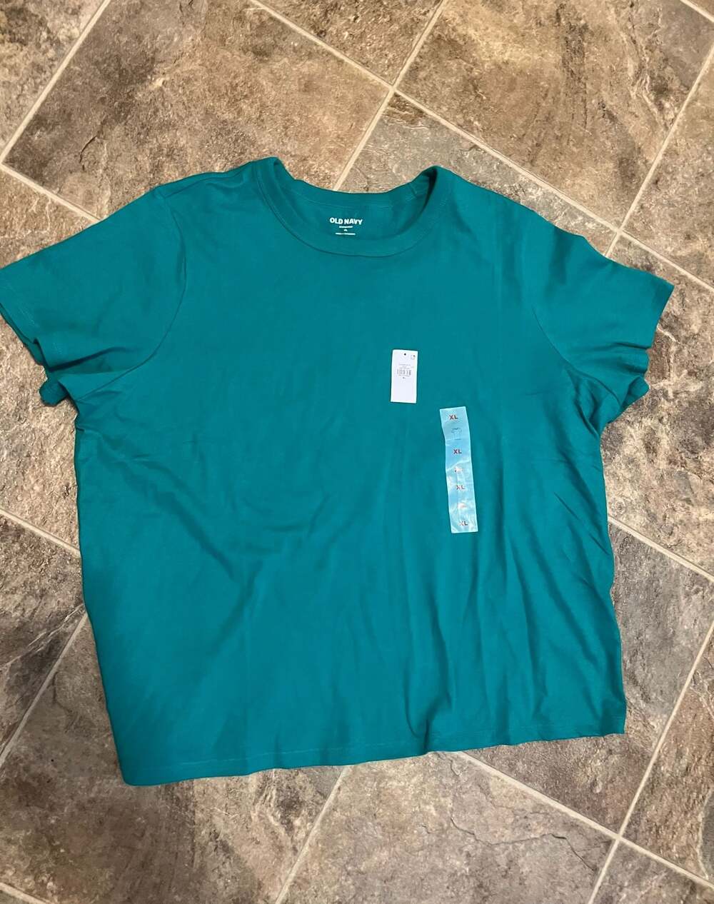Old Navy Everywear Kelly Green Crew Neck T-Shirt XL New with Tags